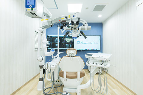 歯根端切除術を行うマイクロスコープを完備した治療室｜東京 目白マリア歯科