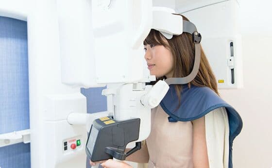 レントゲンの画像