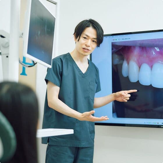 虫歯治療の写真